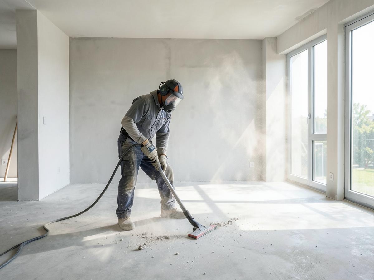 Nettoyage de fin de chantier